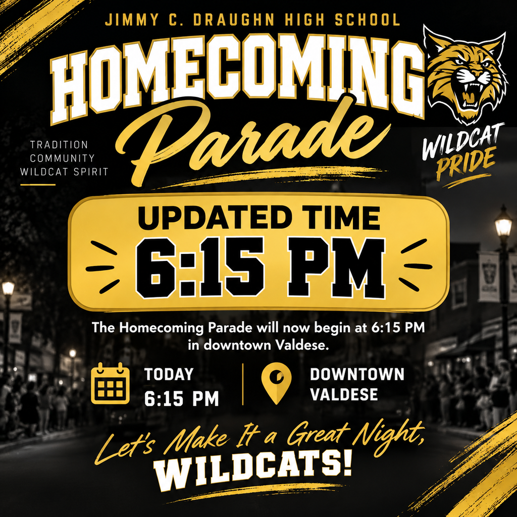 HOCO PARADE UPDATE