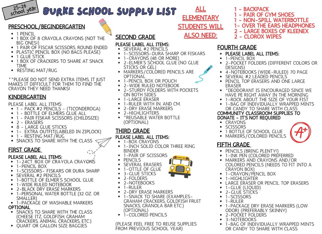 school supply