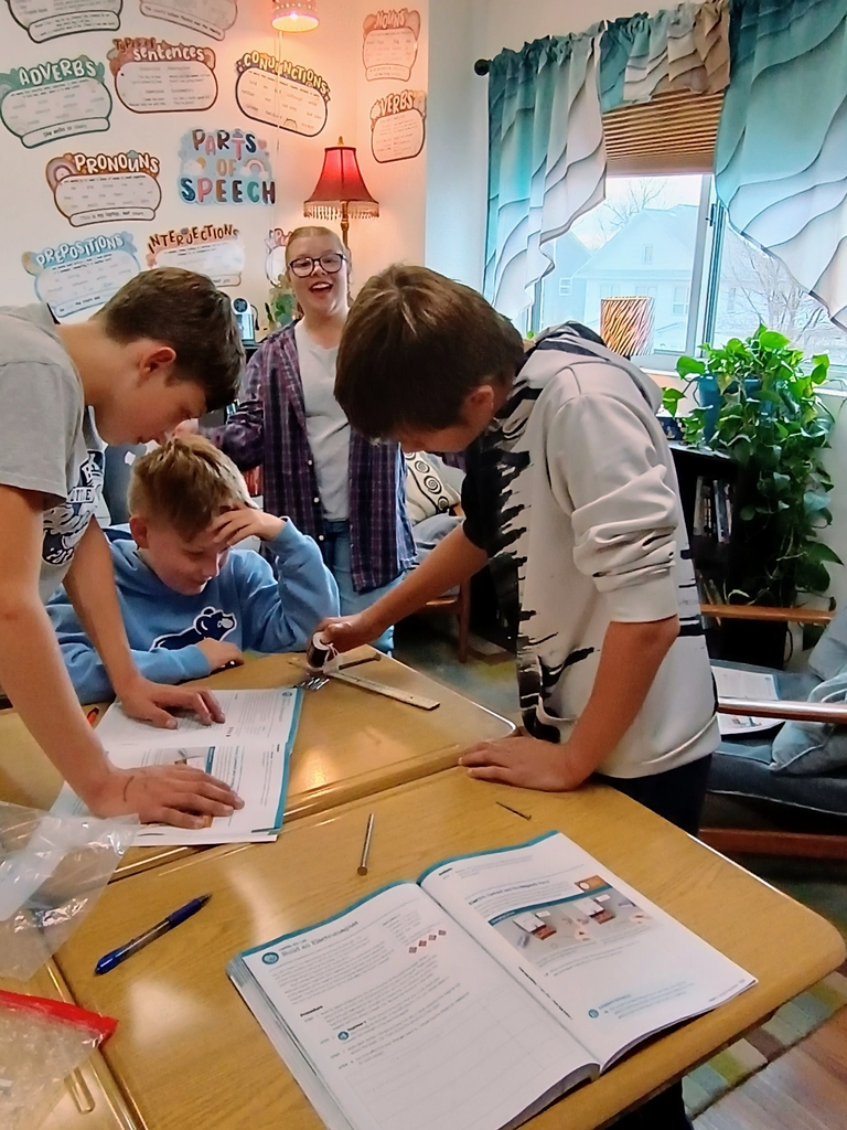 6th grade Science, hands-on lab.