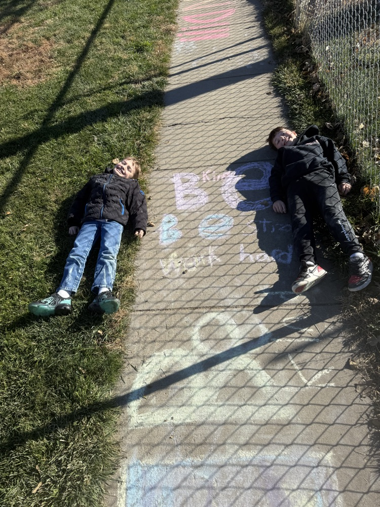 1st grade—- being creative is hard work.