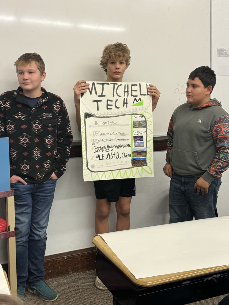 Ayden Jensen, Cody Rozeboom and Ty Sachtjen