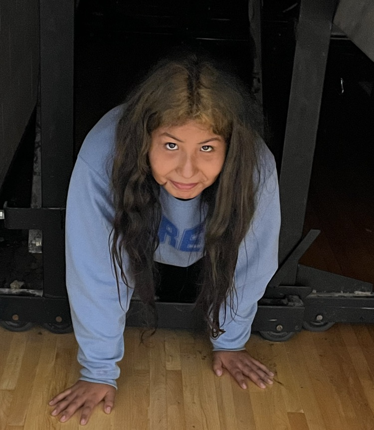 under the bleachers