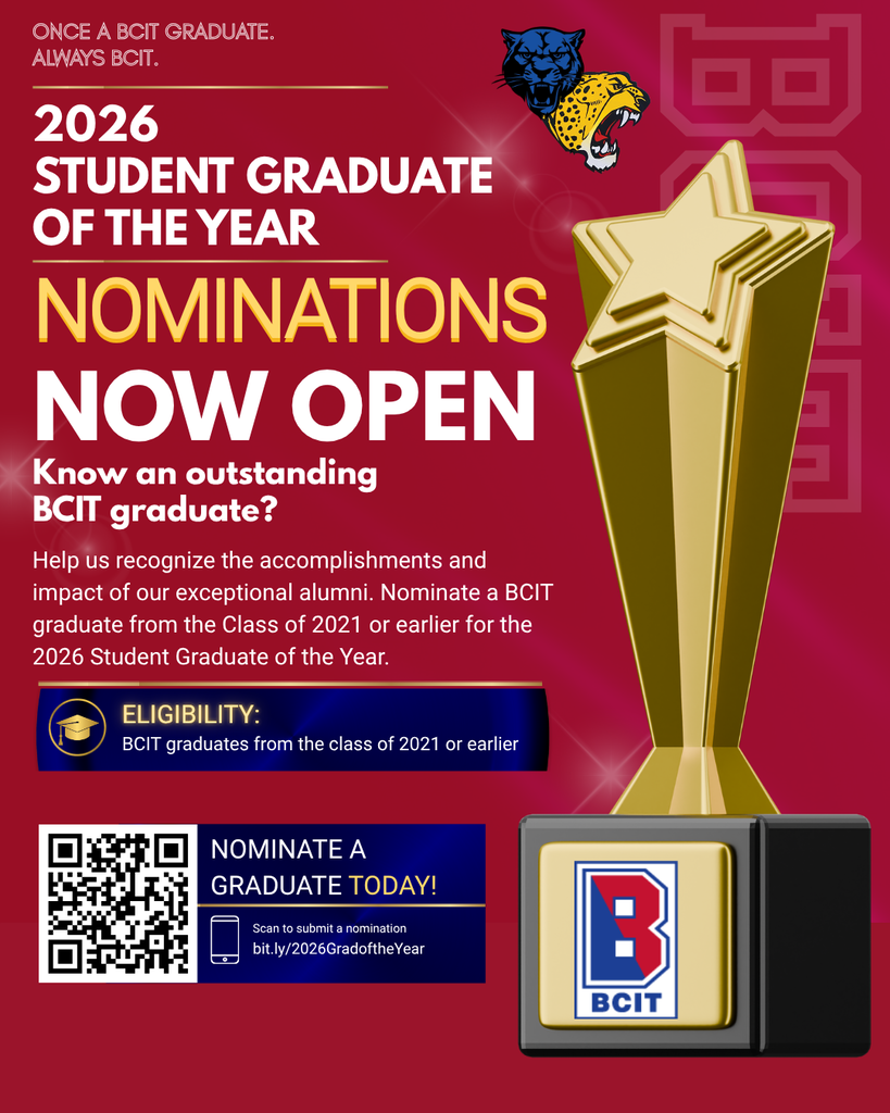 2026 Student graduate nomination flyer