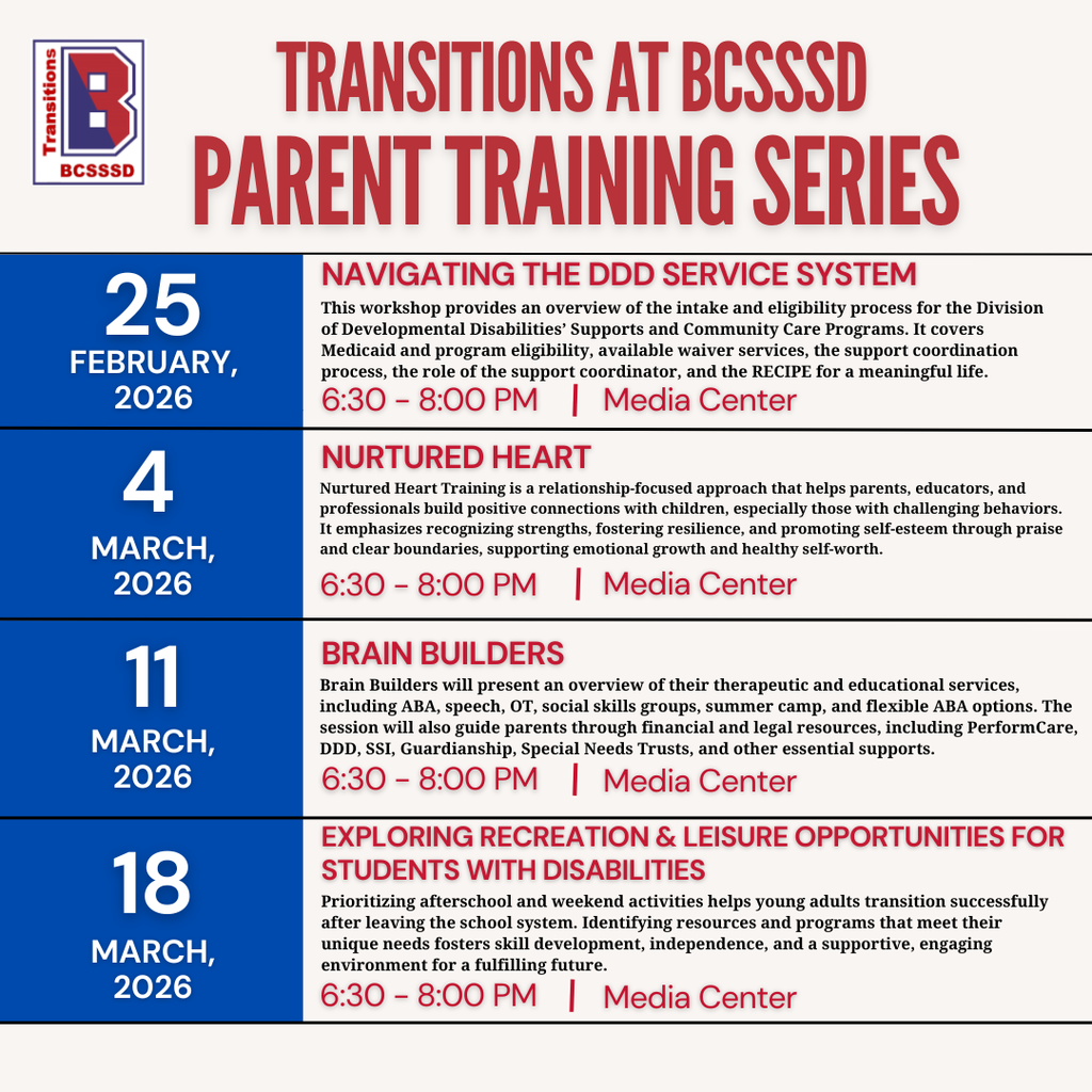 Parent Training Series 