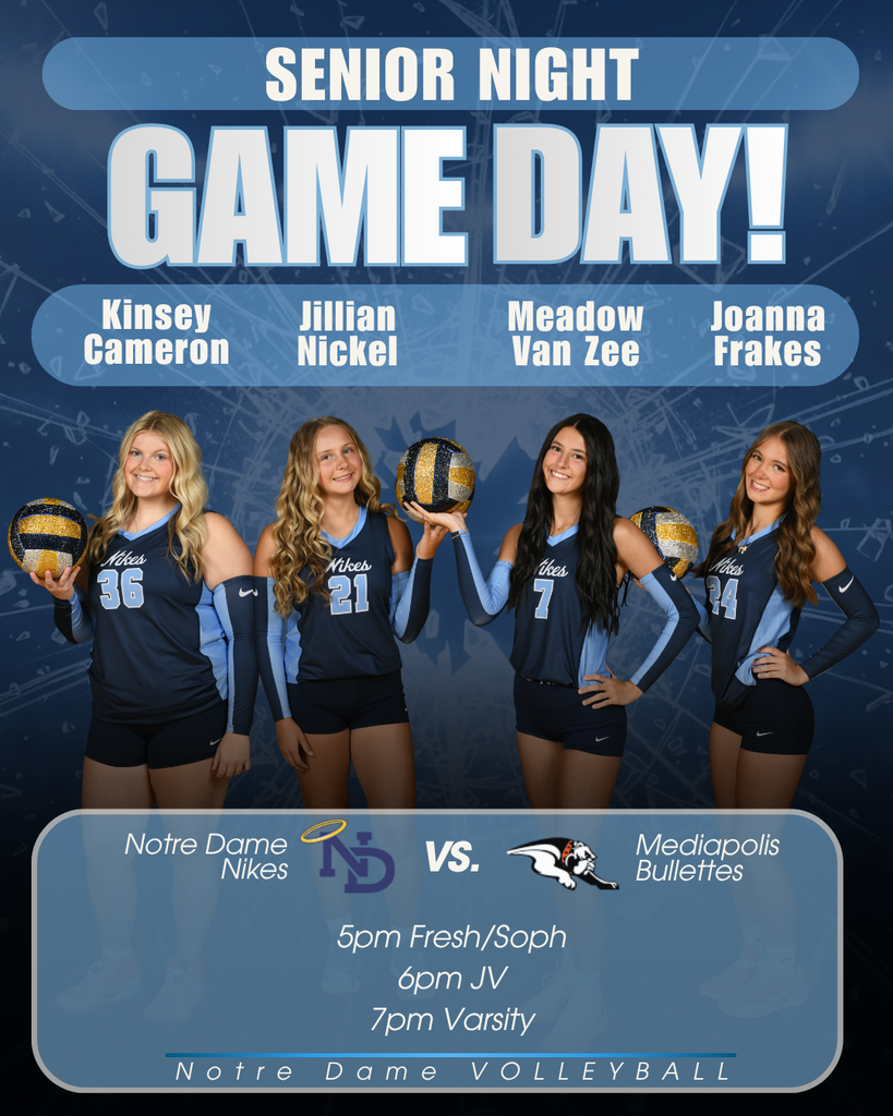 Volleyball Game Day Post