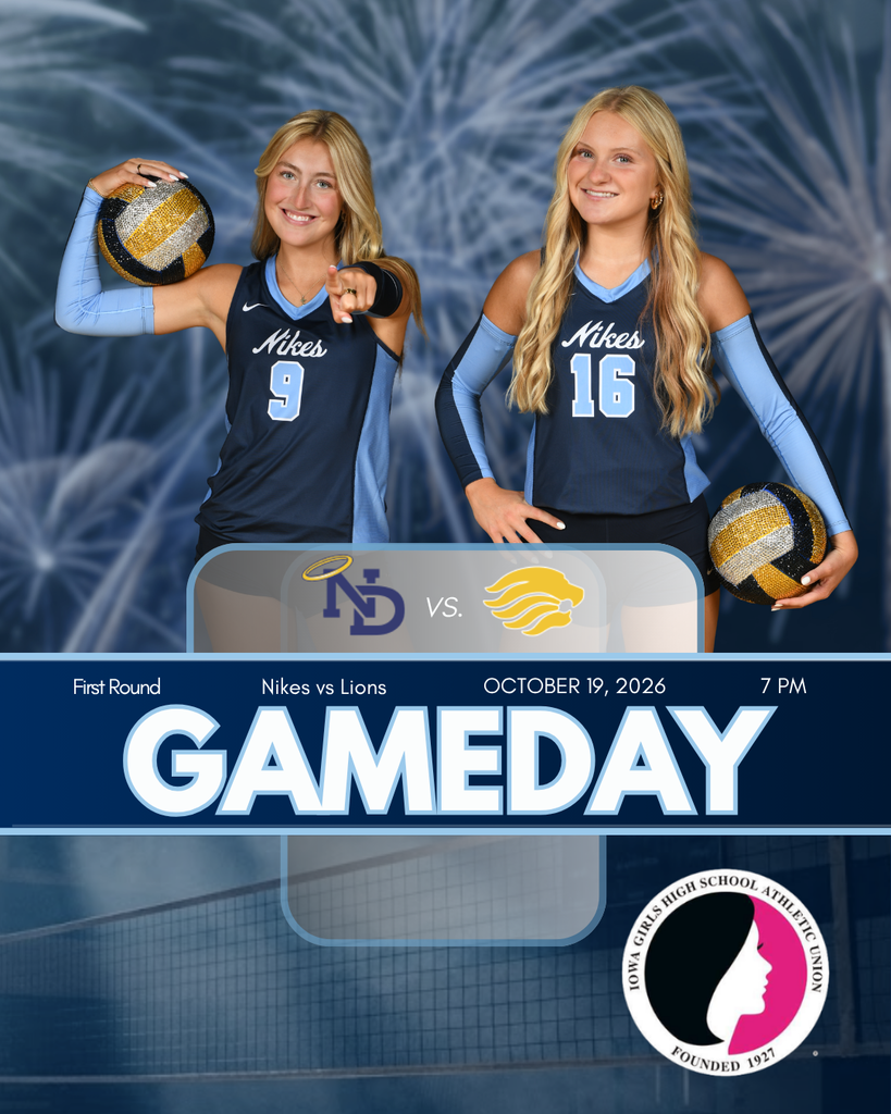 Volleyball Game Day Post