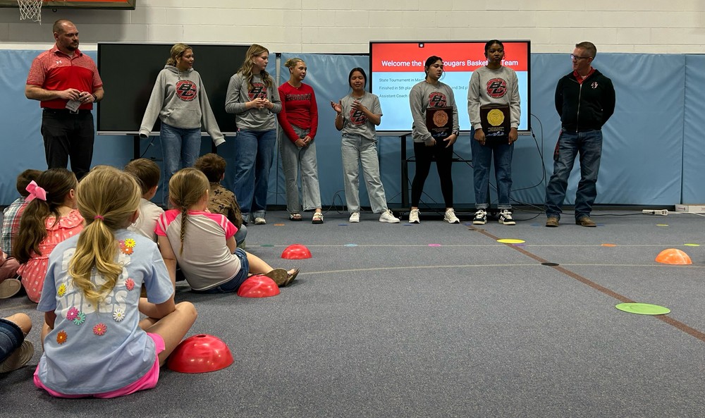BB Team speaks to BES Kids
