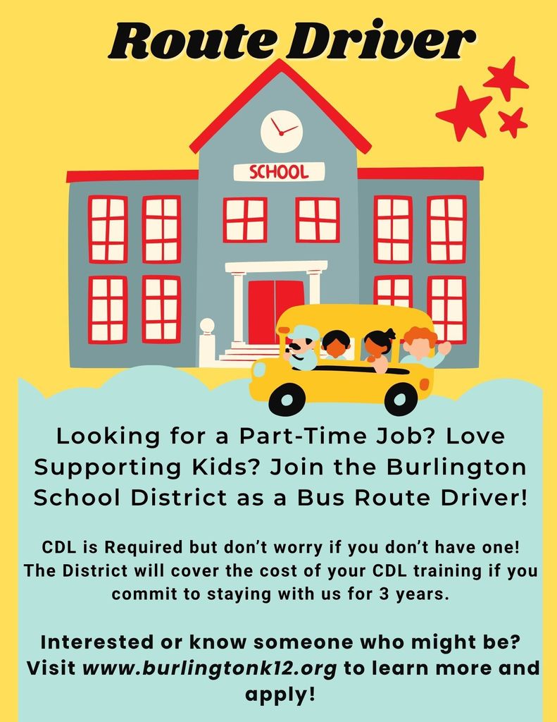 Advertising for a Route driver