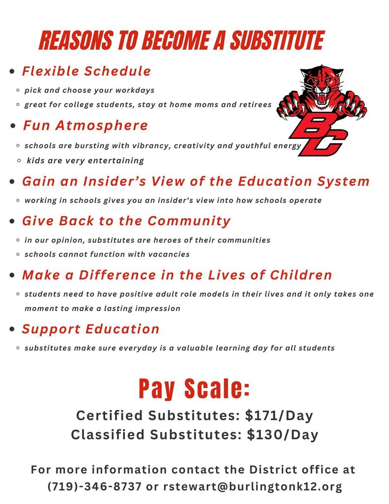 reasons to become a substitute teacher