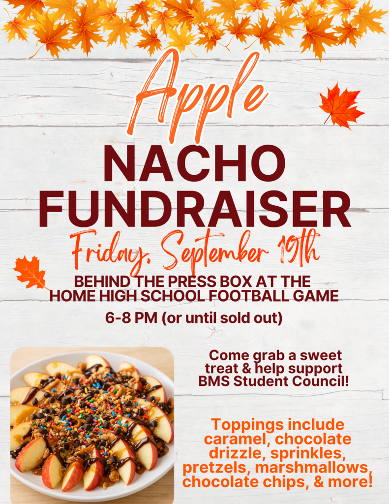 Apple Nacho Fundraiser details