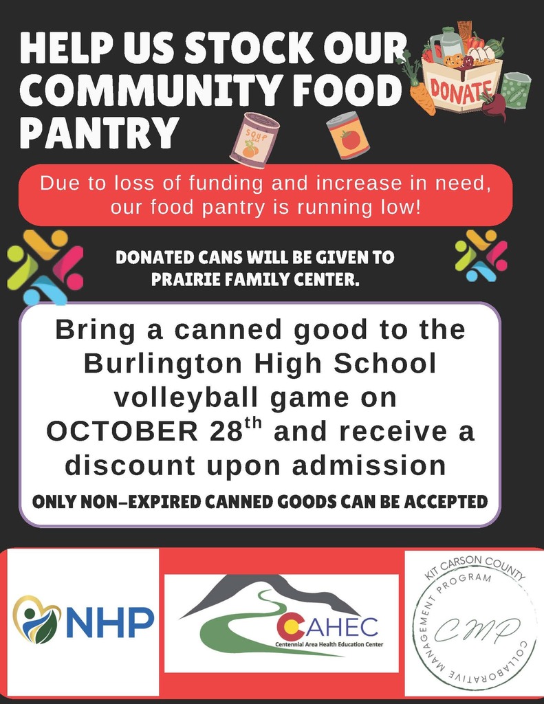 A flyer for the volleyball game on 10/28.