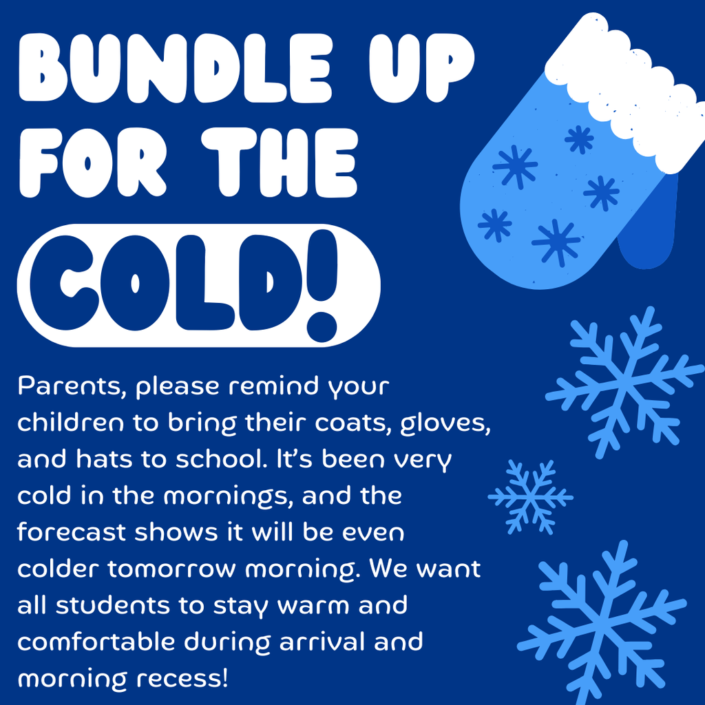 Flyer about cold weather