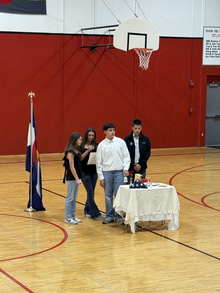 pictures of Veterans Day Assembly