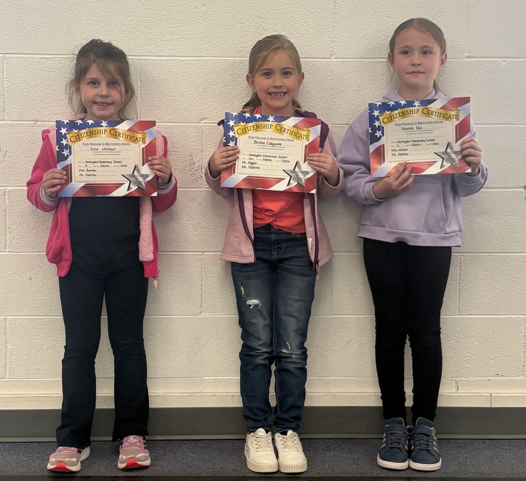 1st grade citizenship nominees