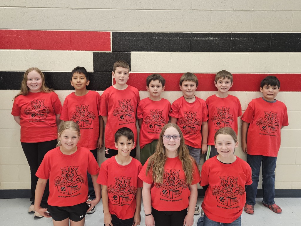 3rd and 4th graders at battle of the books.