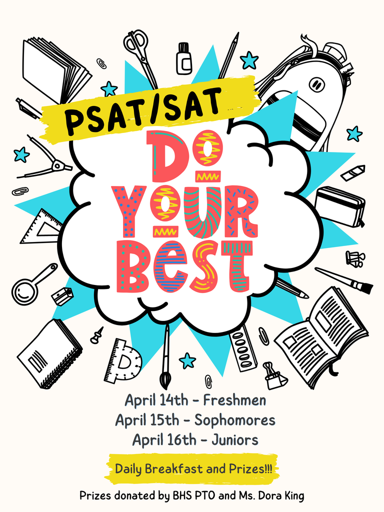 PSAT/SAT Breakfast and Prizes