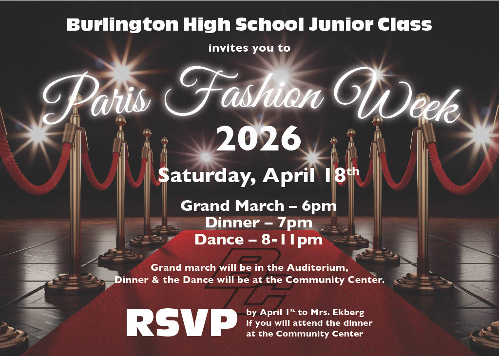 Burlington High School Prom 2026