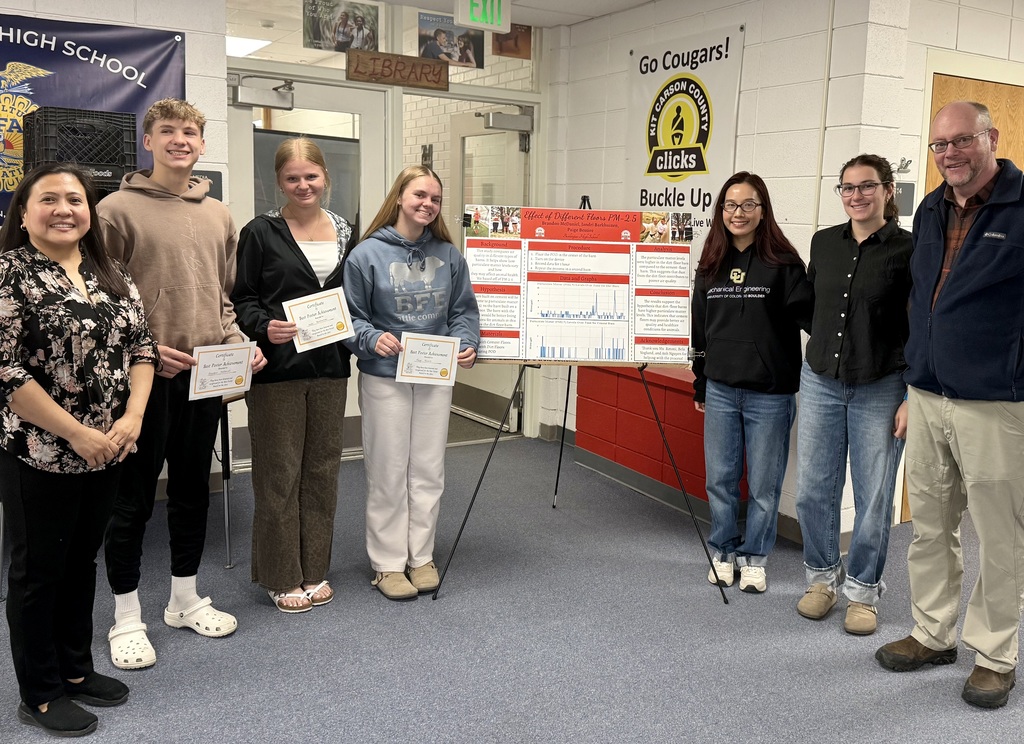 Best Poster- Brandon McDaniel, Jandri Barkhuizen, Paige Bessire