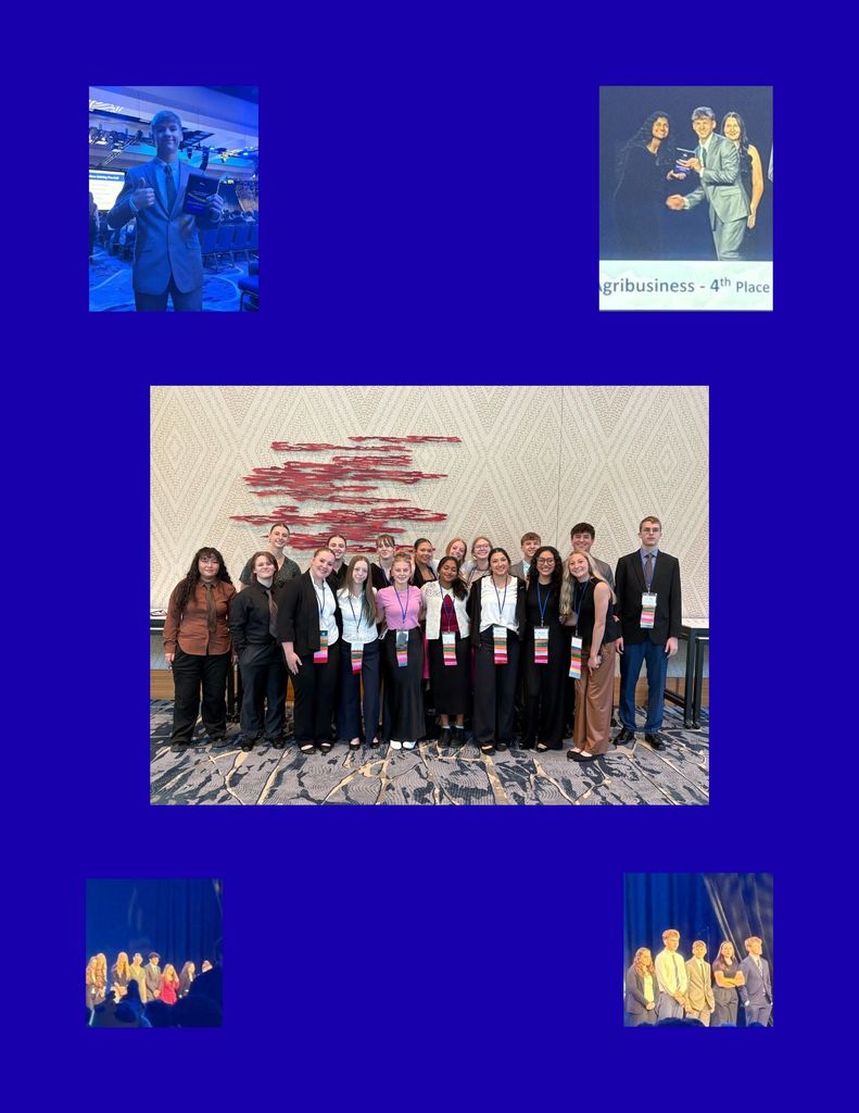 Burlington High School- National FBLA Qualifiers- By Grace Hoover- Chapter Reporter