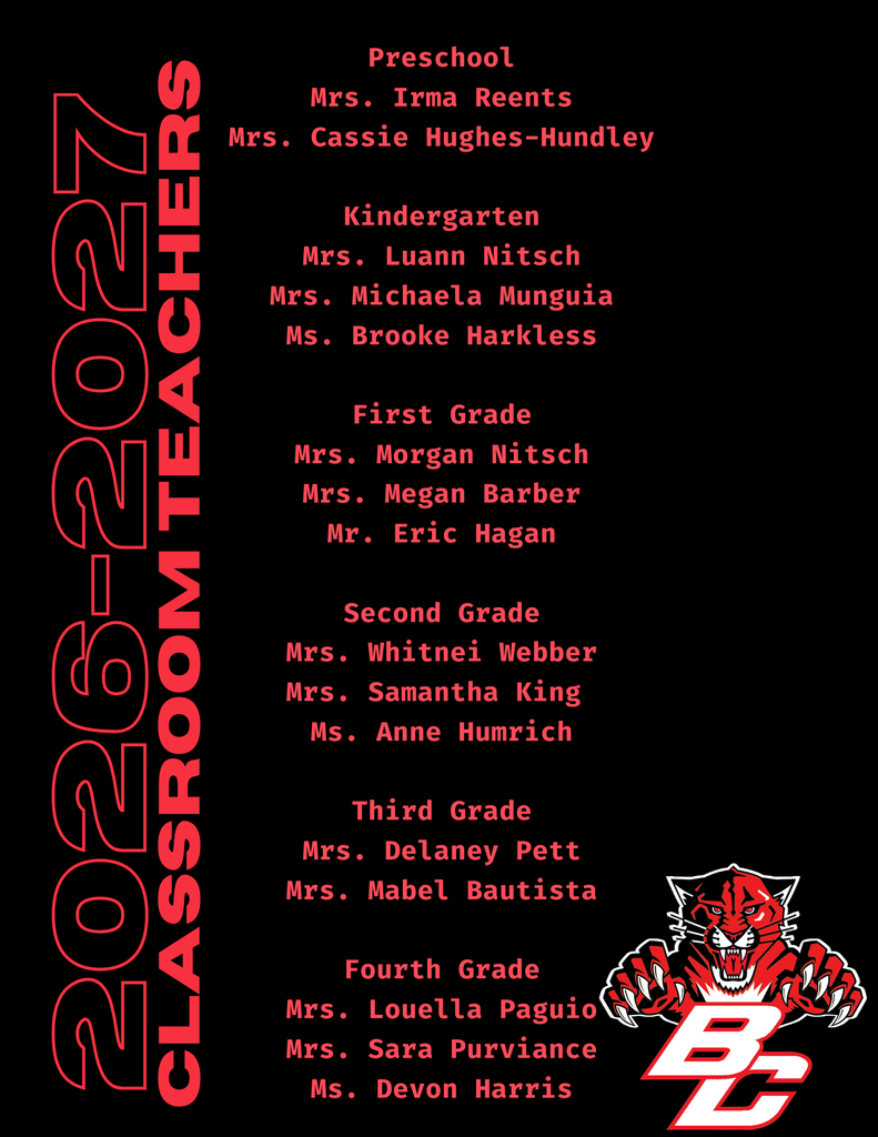 26-27 Classroom Teachers