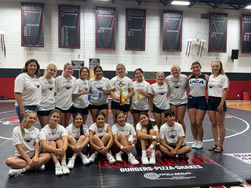 BHS Cheer Team and Coaches 2026
