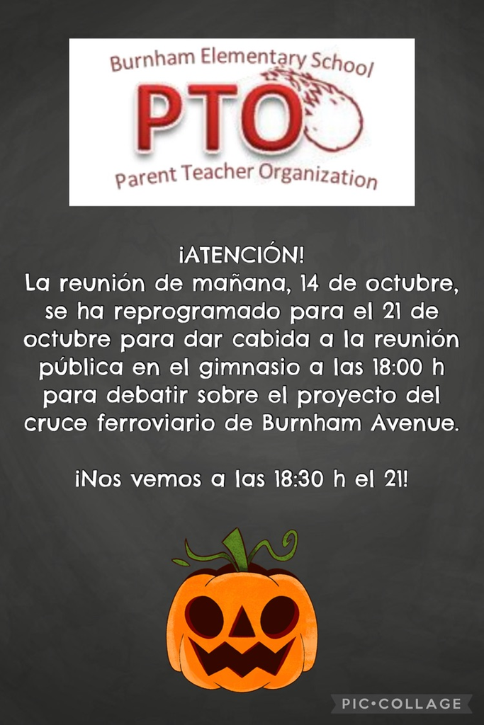 postponed PTO meeting