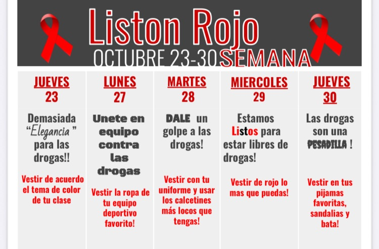weed ribbon week