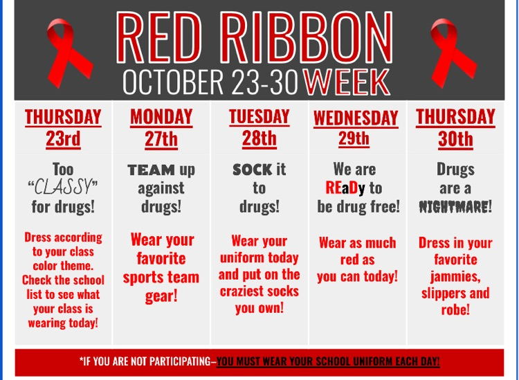 red ribbon week