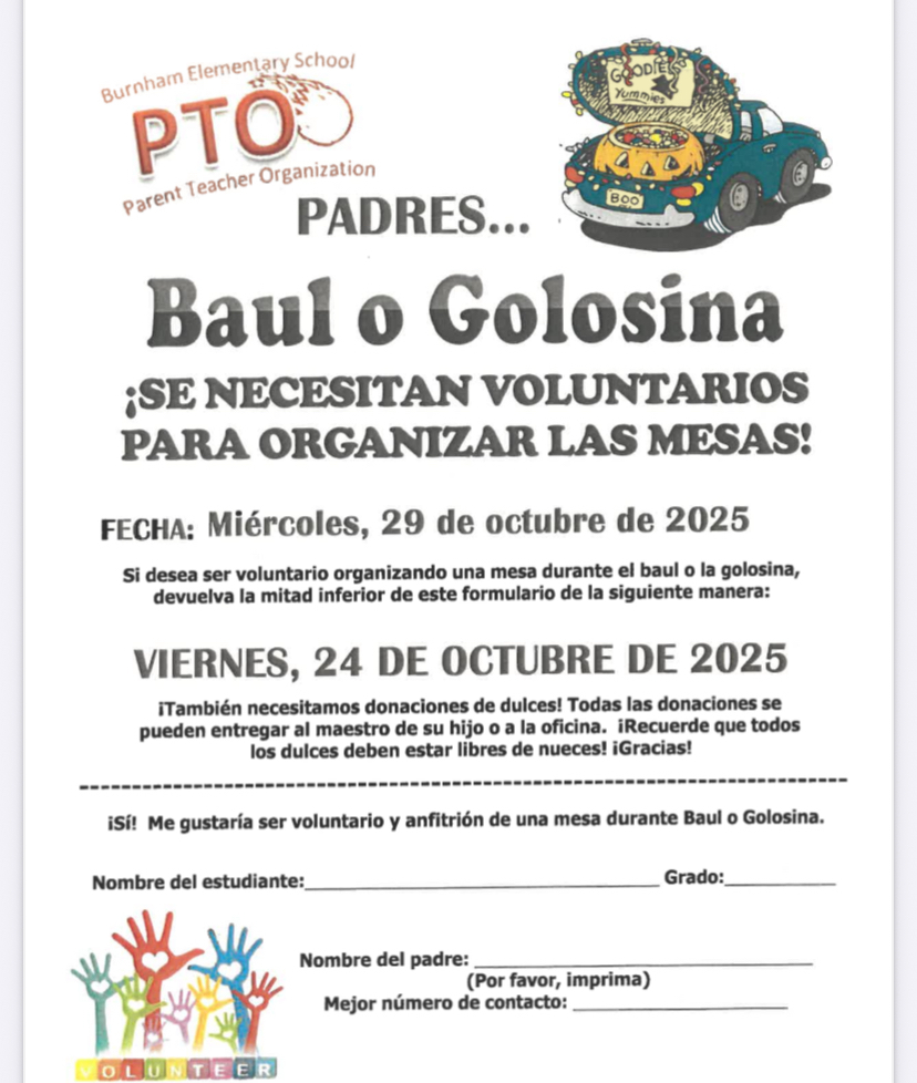 Trunk or treat spanish