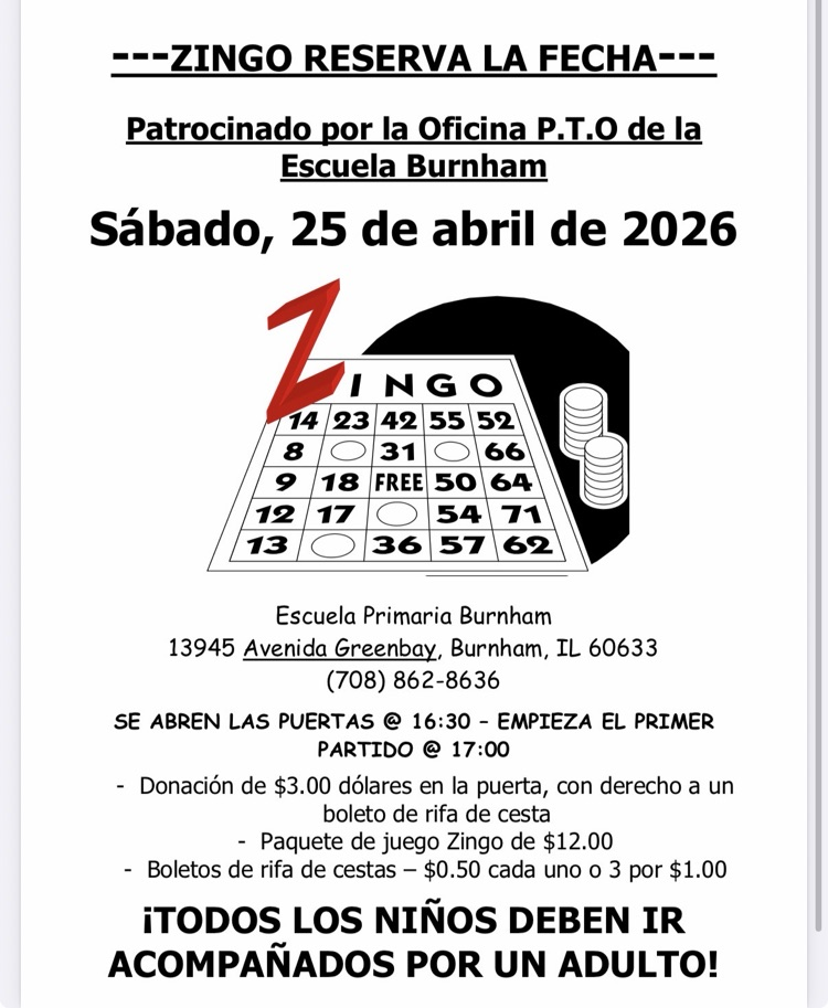 Spanish Zingo save the date 