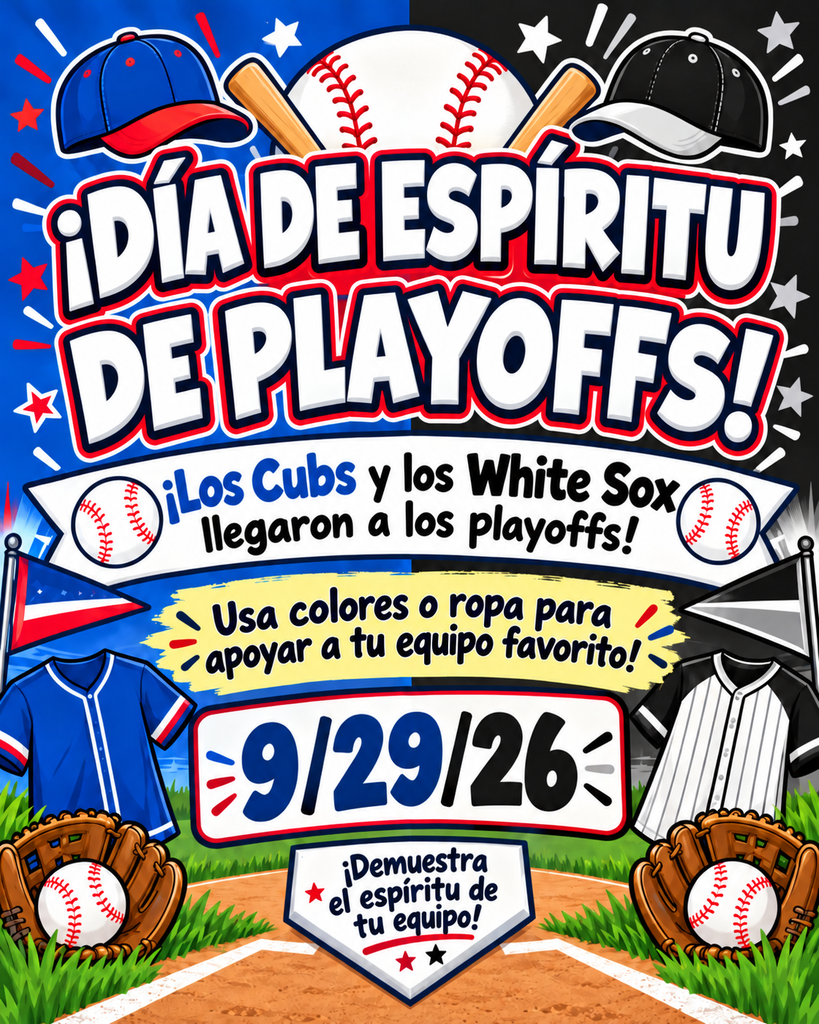Playoff Spirit Day spanish 