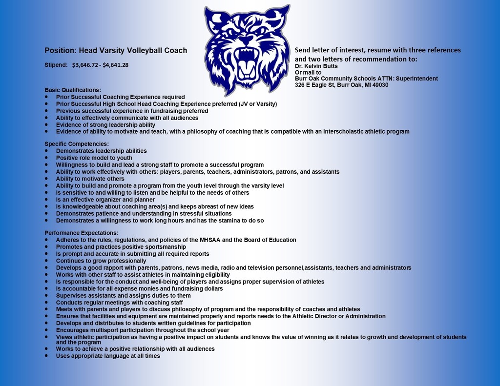 Join Our Coaching Staff