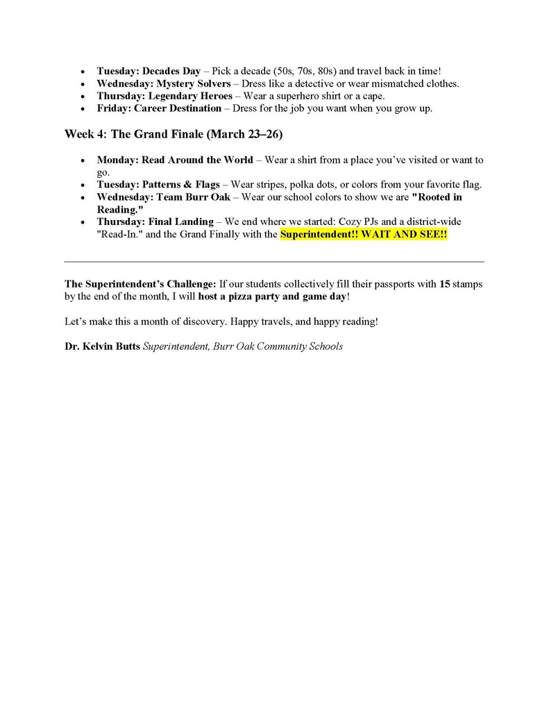 March is reading month 2