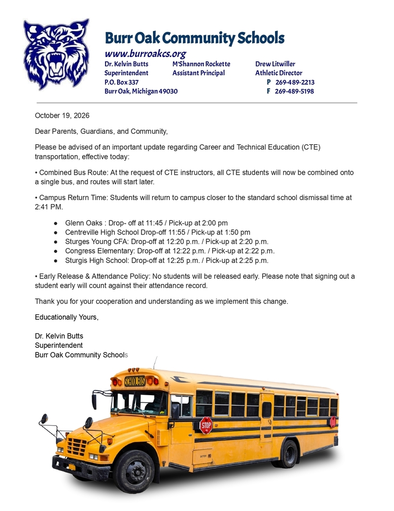 Transportation Changes 