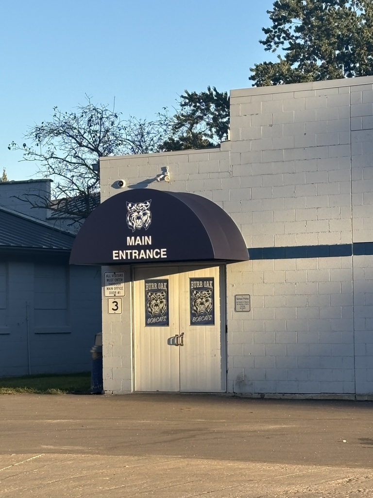 Main entrance awning