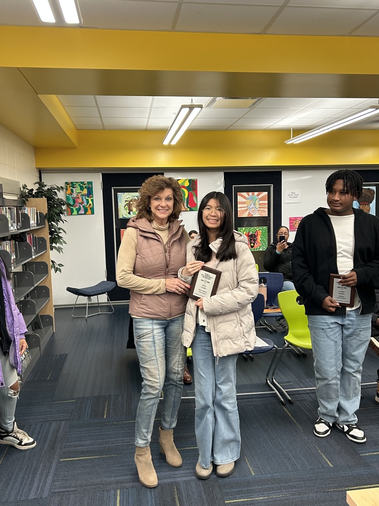 BOE President McCormack with student