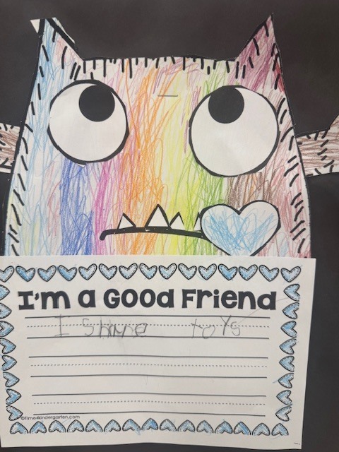 Kindergarten Kindness Writing