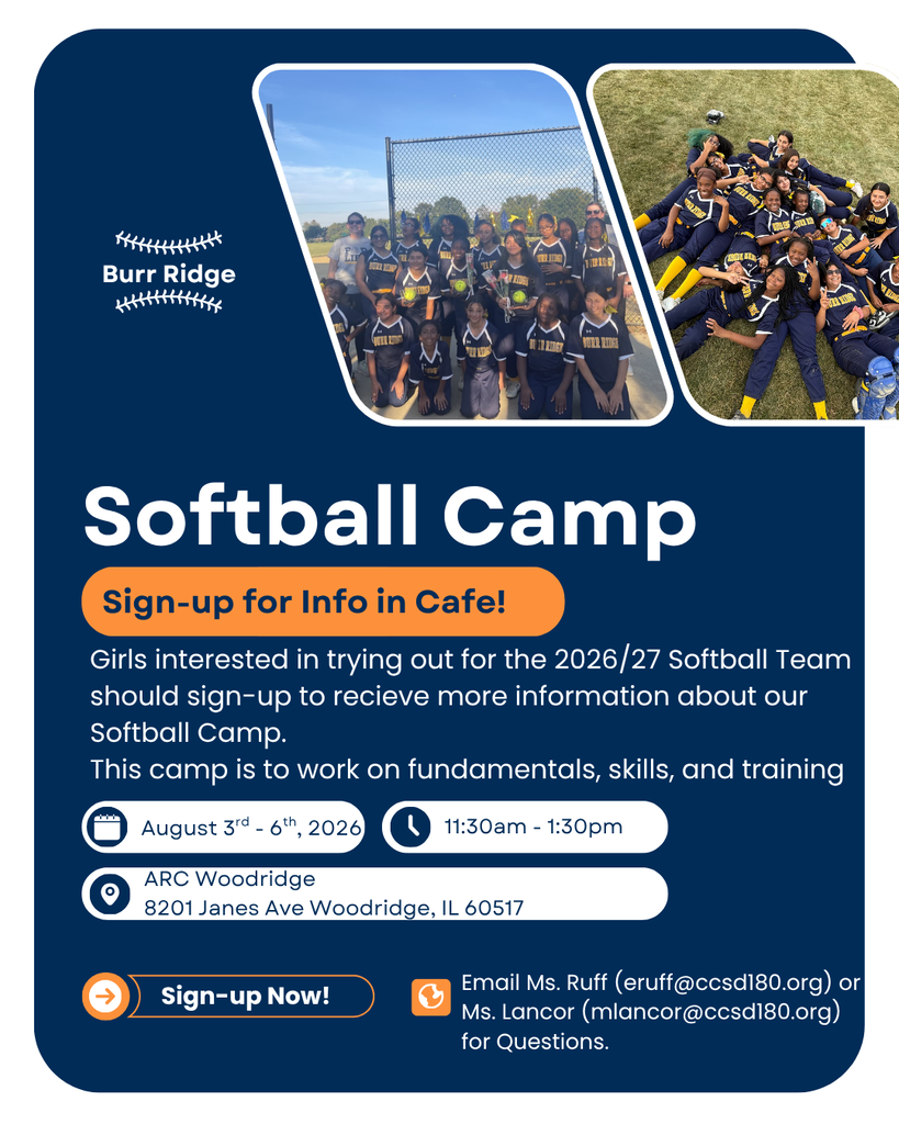 Softball Camp Flyer