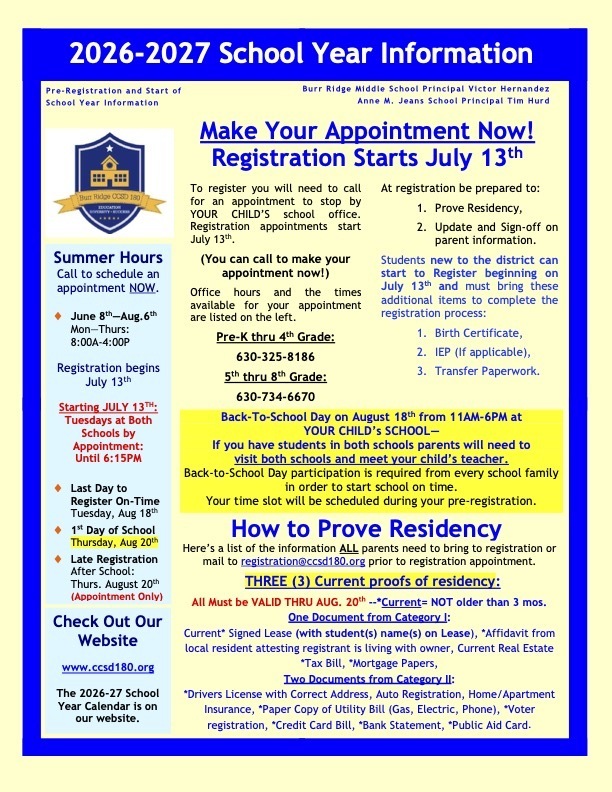 2026 2027 Registration