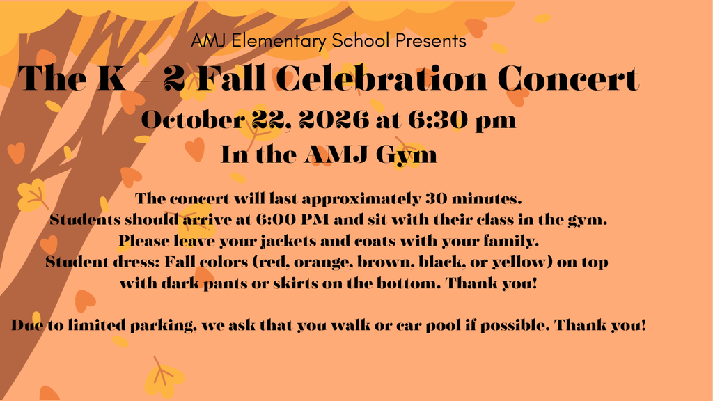 fall concert details Oct 22 at 6:30 pm