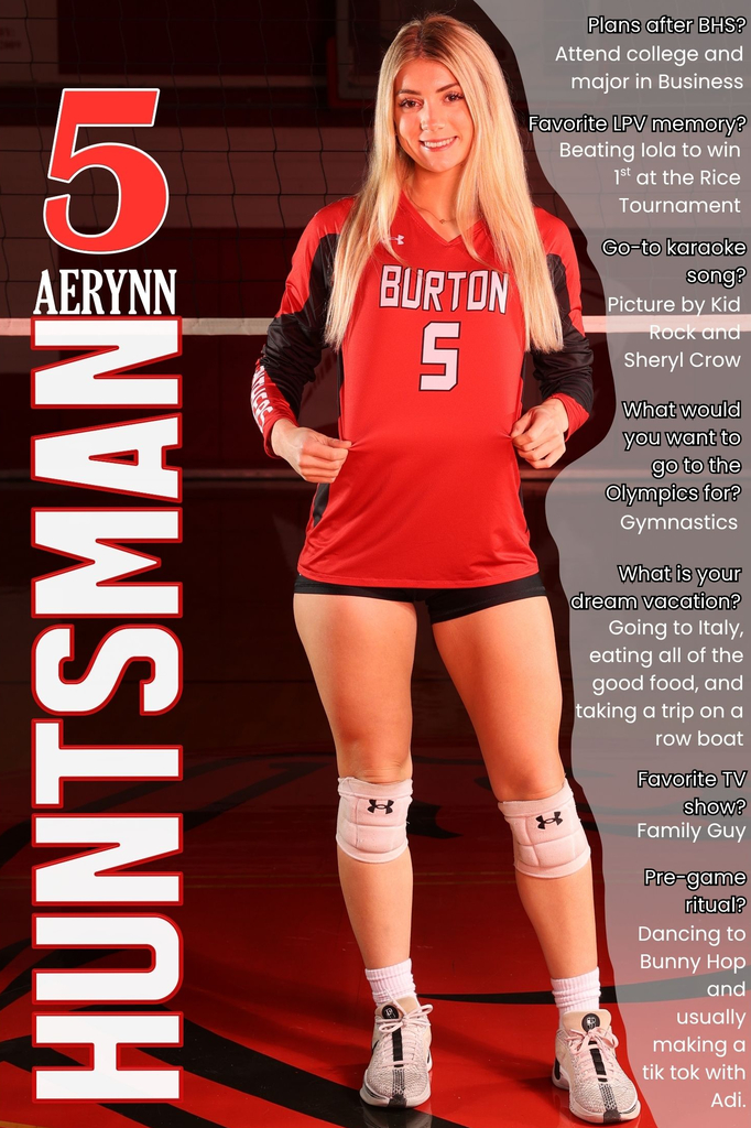 volleyball senior shoutout