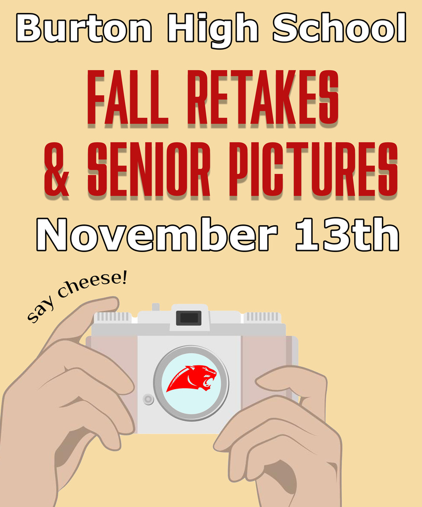 Fall Retakes and Senior pictures