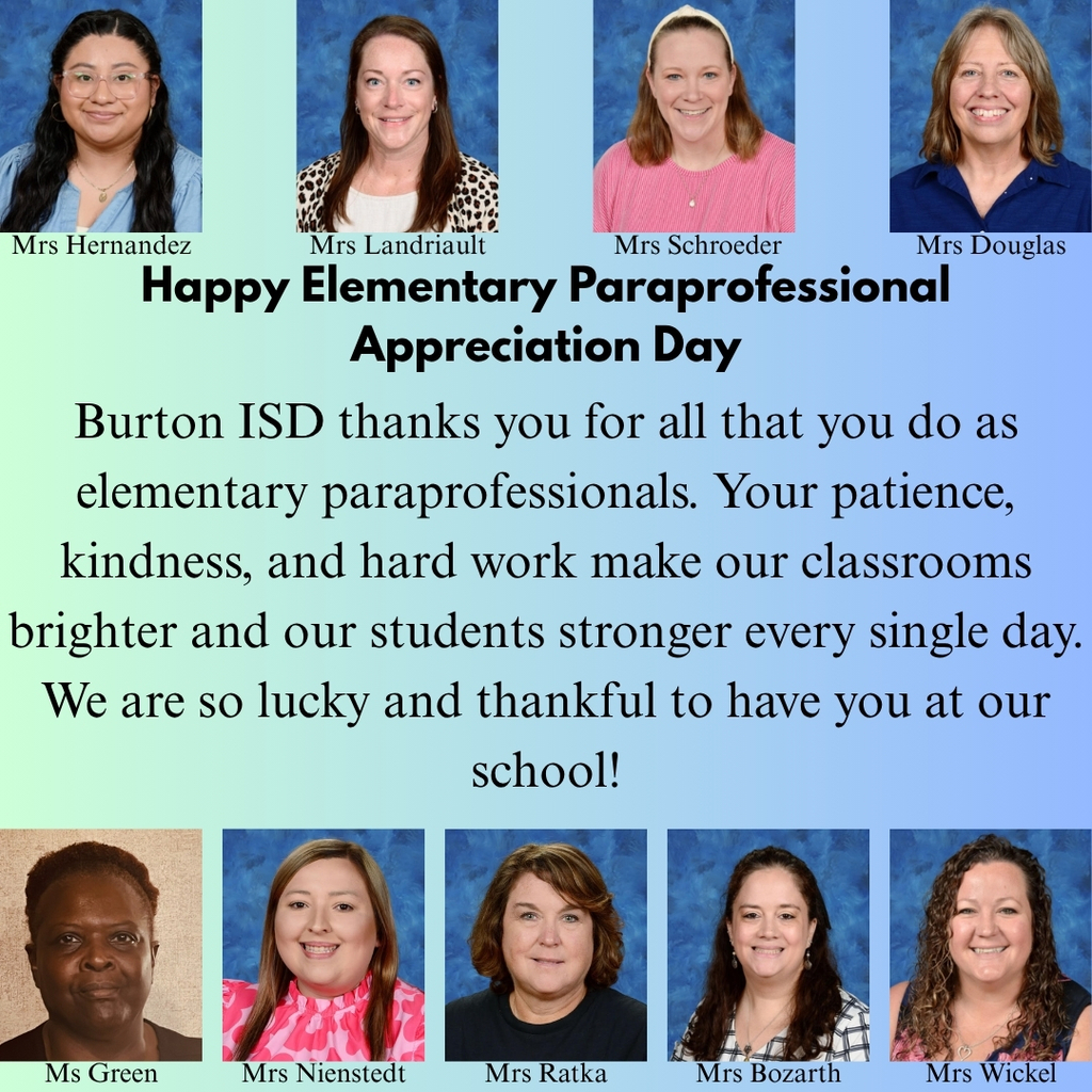 Pastel colored post detailing how grateful we are to elementary school paraprofessionals.