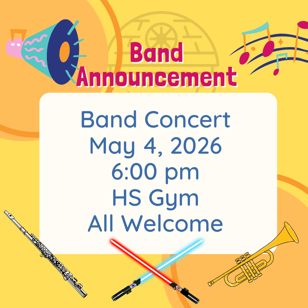 Band Announcement