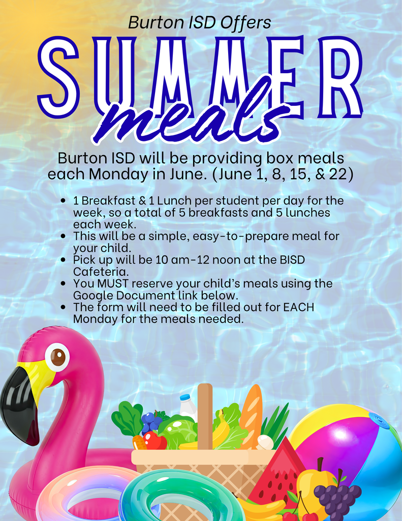 Summer Meal RSVP