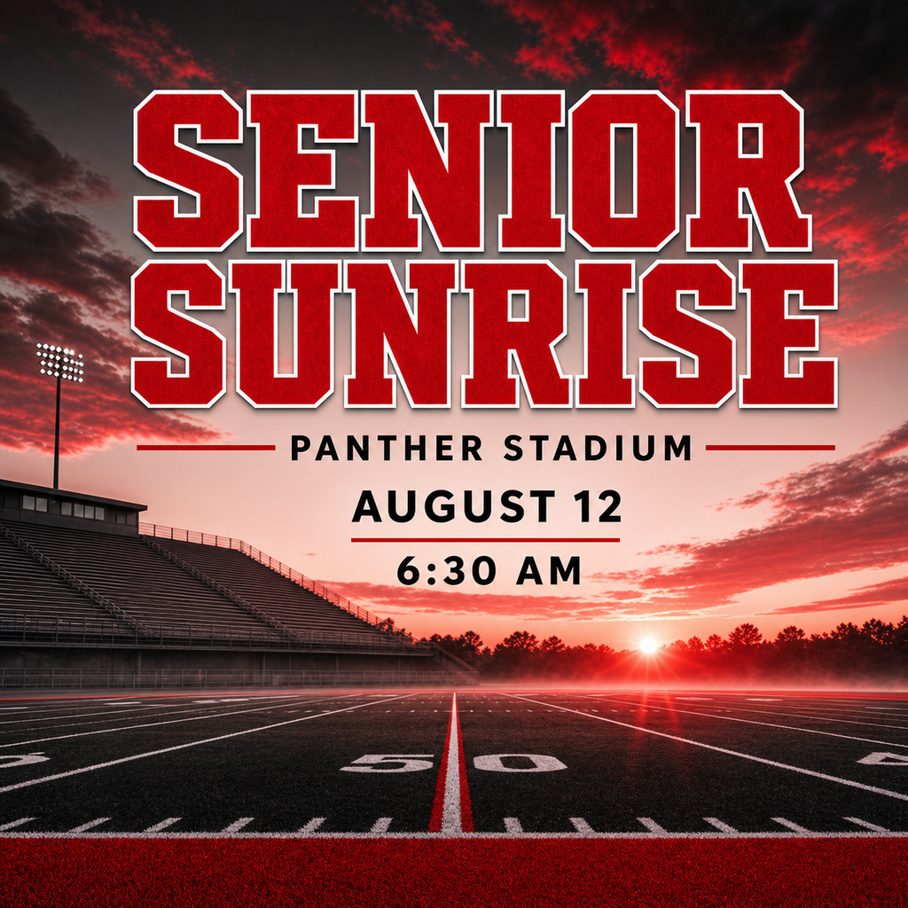 Senior Sunrise, Wednesday, August 12th at 6:30 AM