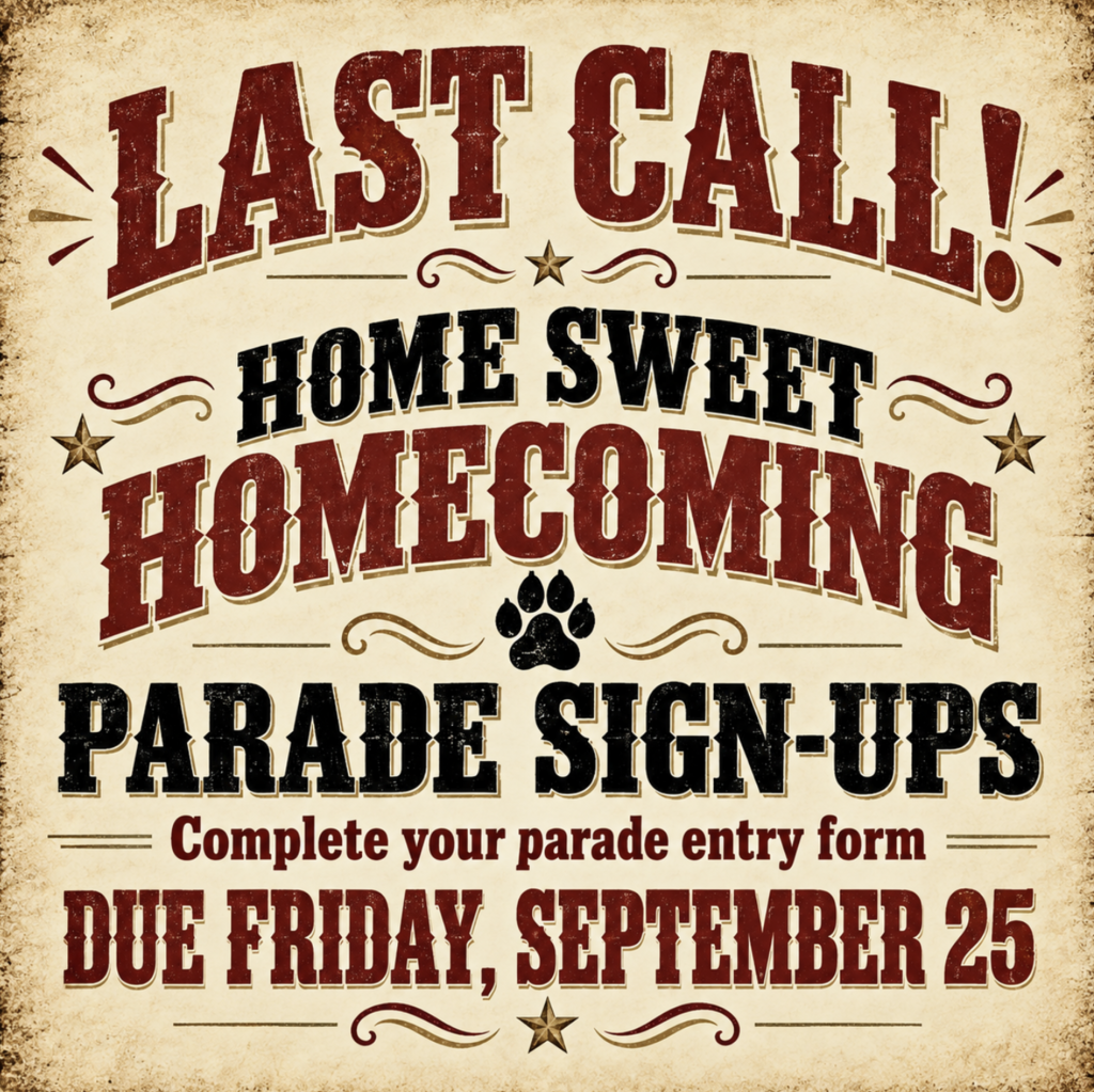 last call for hoco parade