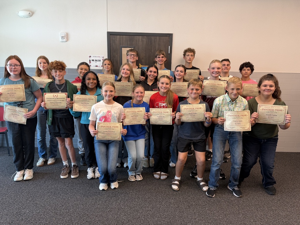 School Group Panther nominees
