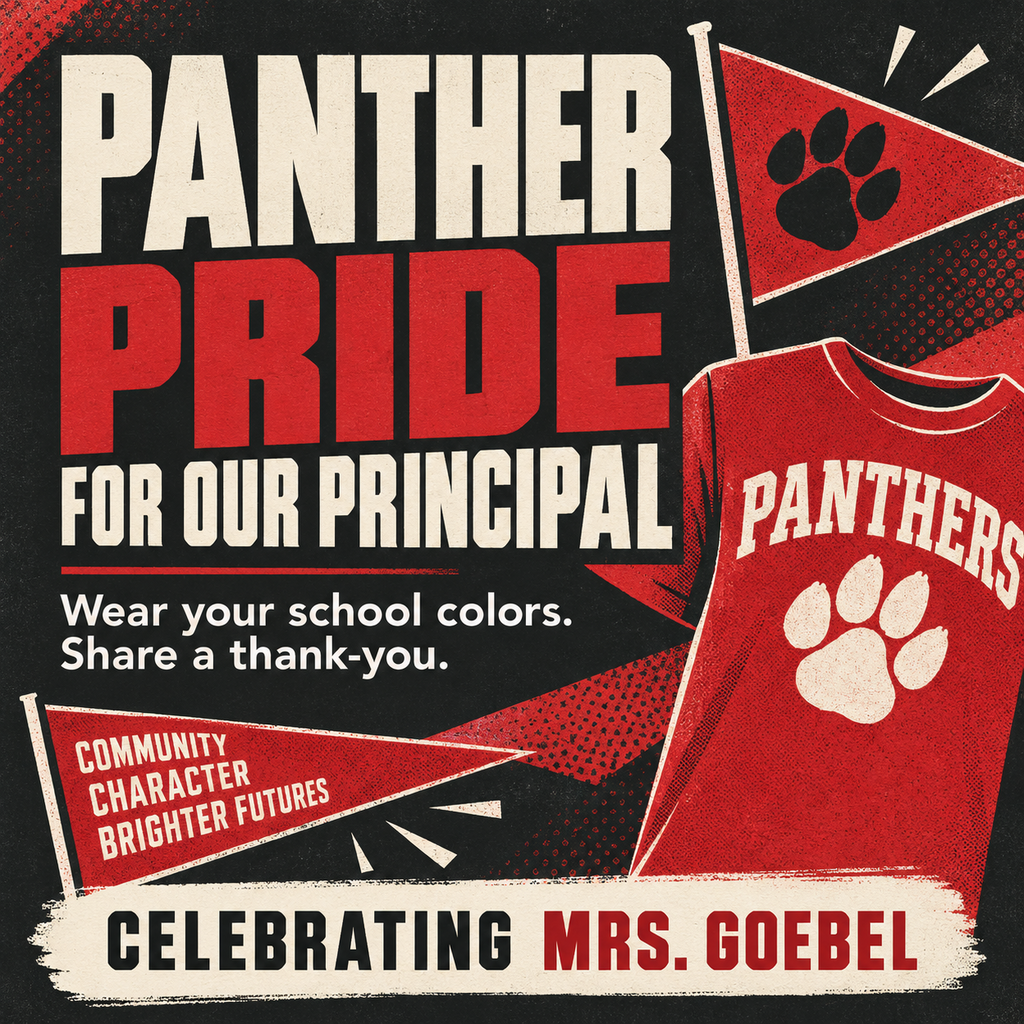 panther pride for our principal