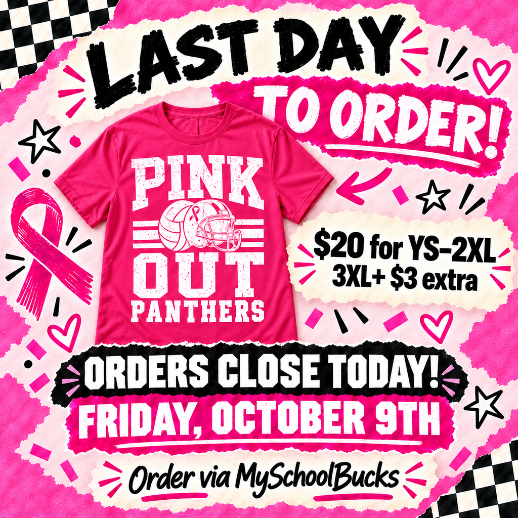 Last day to order pink out